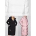 Modern White hooded drawstring fashion Winter Duck Down down coat